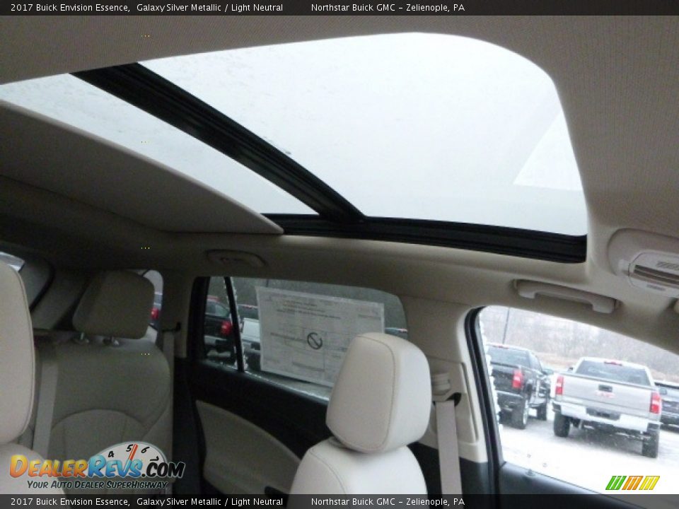 2017 Buick Envision Essence Galaxy Silver Metallic / Light Neutral Photo #10