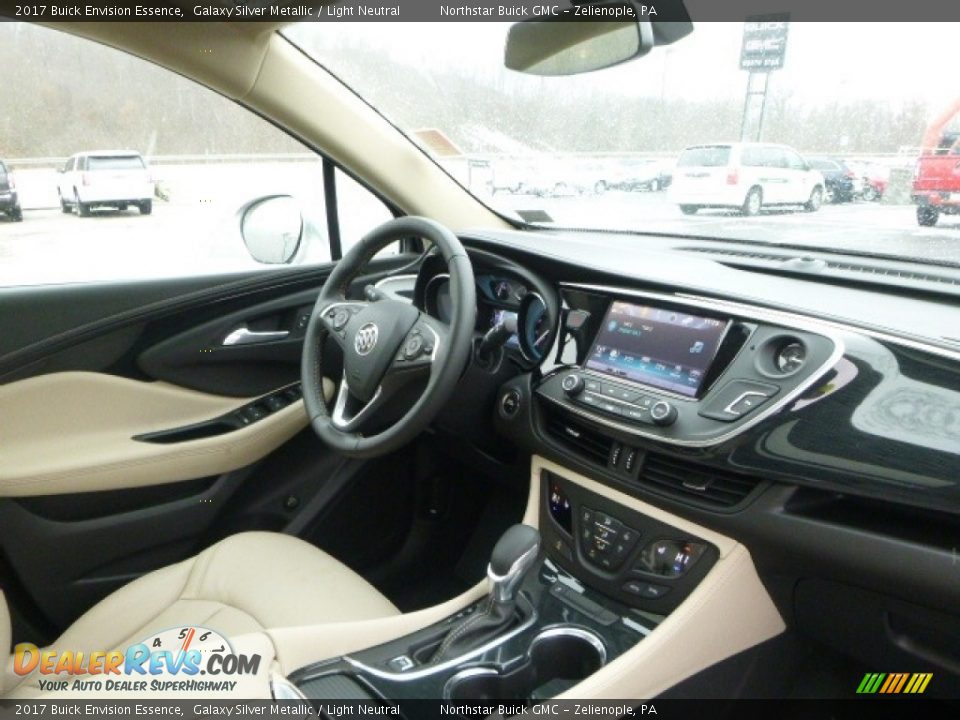 2017 Buick Envision Essence Galaxy Silver Metallic / Light Neutral Photo #11