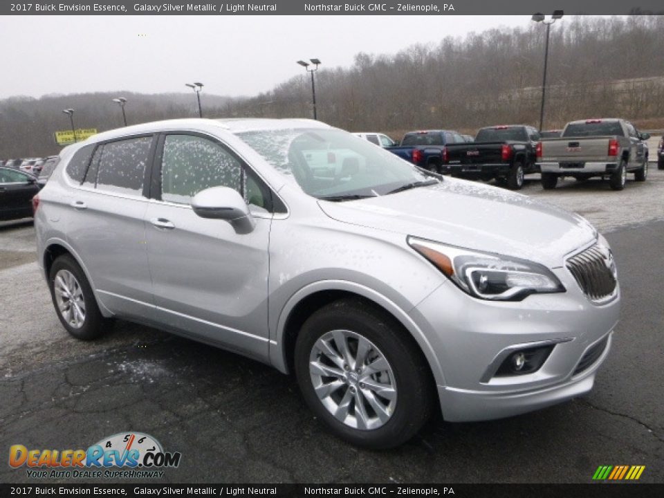 2017 Buick Envision Essence Galaxy Silver Metallic / Light Neutral Photo #12