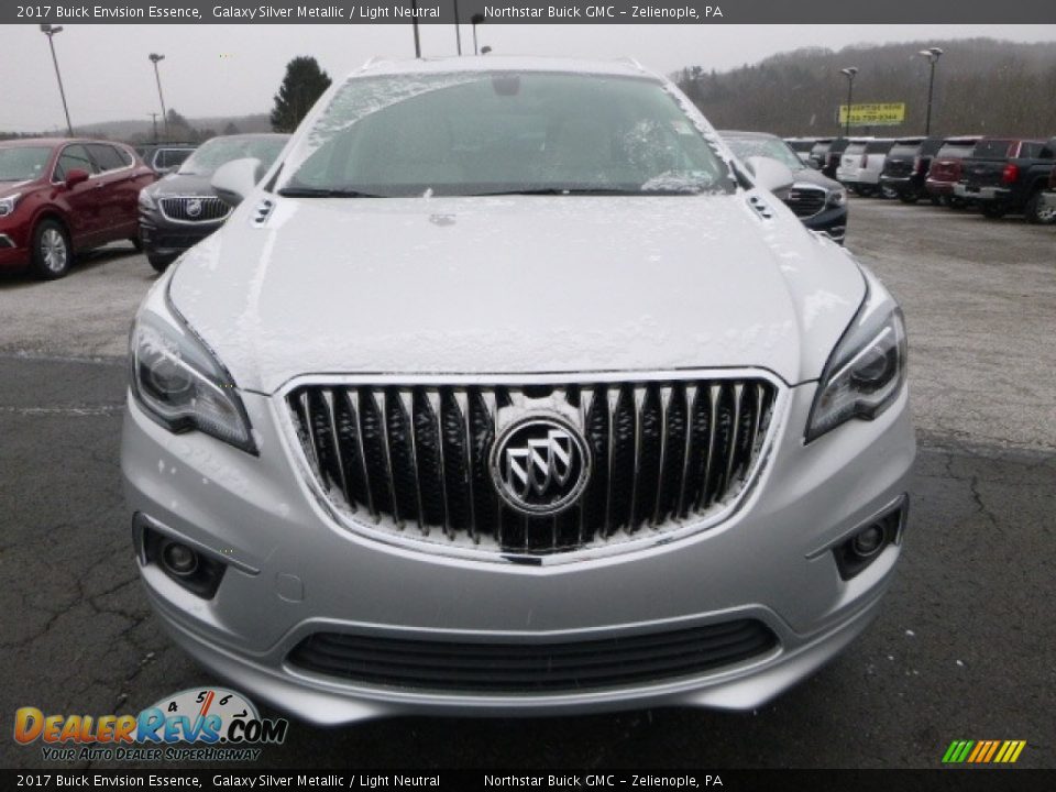2017 Buick Envision Essence Galaxy Silver Metallic / Light Neutral Photo #13
