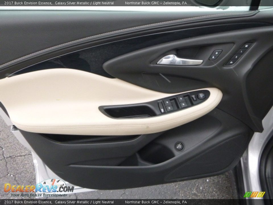 2017 Buick Envision Essence Galaxy Silver Metallic / Light Neutral Photo #15