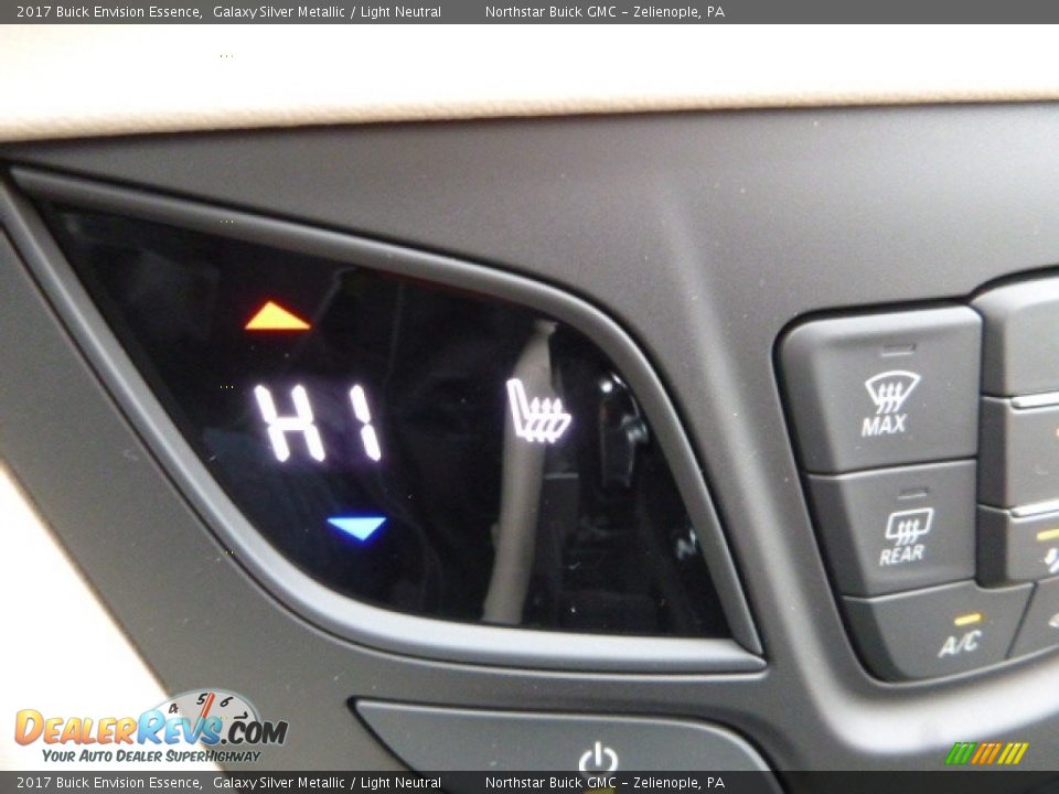 2017 Buick Envision Essence Galaxy Silver Metallic / Light Neutral Photo #19