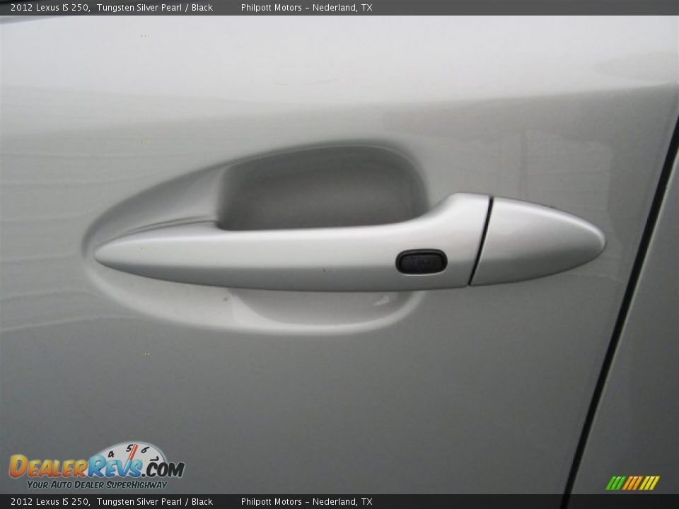 2012 Lexus IS 250 Tungsten Silver Pearl / Black Photo #10