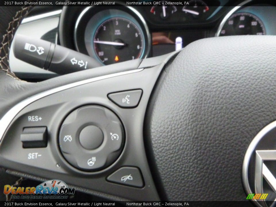 2017 Buick Envision Essence Galaxy Silver Metallic / Light Neutral Photo #21