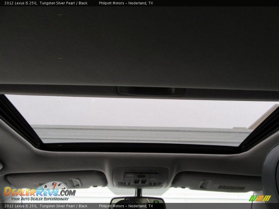 2012 Lexus IS 250 Tungsten Silver Pearl / Black Photo #20