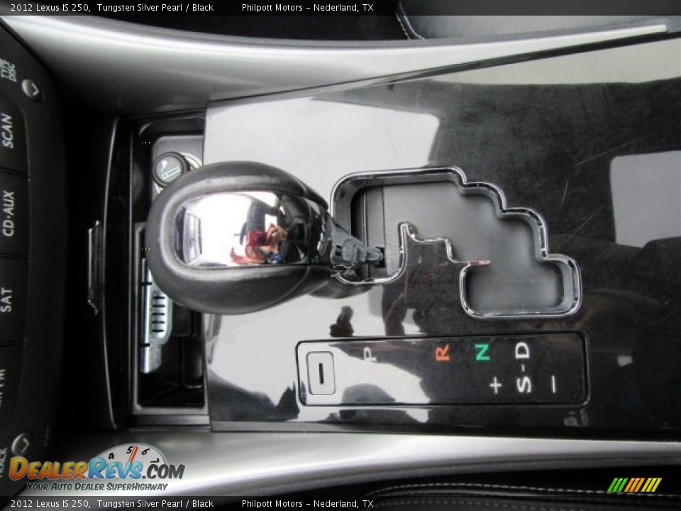 2012 Lexus IS 250 Tungsten Silver Pearl / Black Photo #27