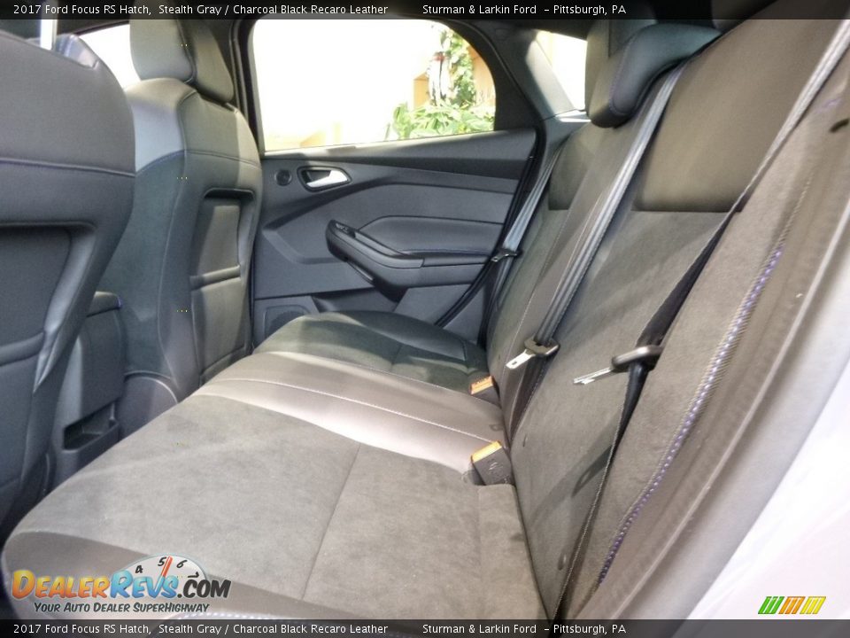 Rear Seat of 2017 Ford Focus RS Hatch Photo #9