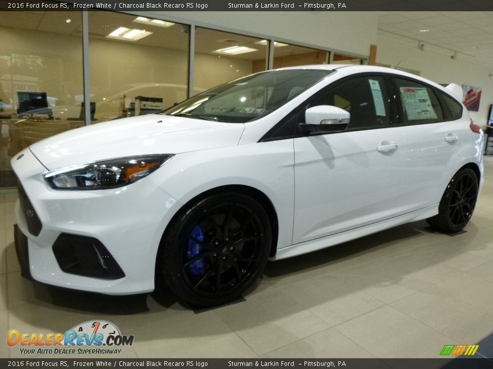 Frozen White 2016 Ford Focus RS Photo #5