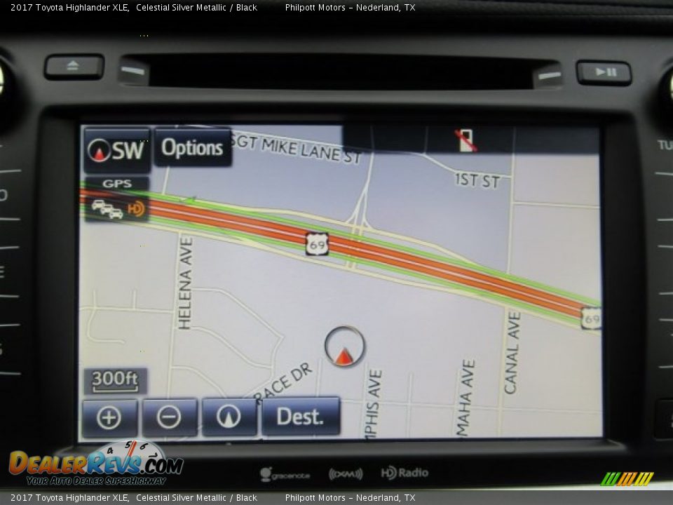 Navigation of 2017 Toyota Highlander XLE Photo #26