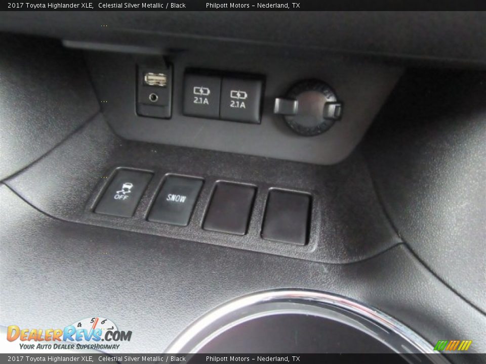 2017 Toyota Highlander XLE Celestial Silver Metallic / Black Photo #30