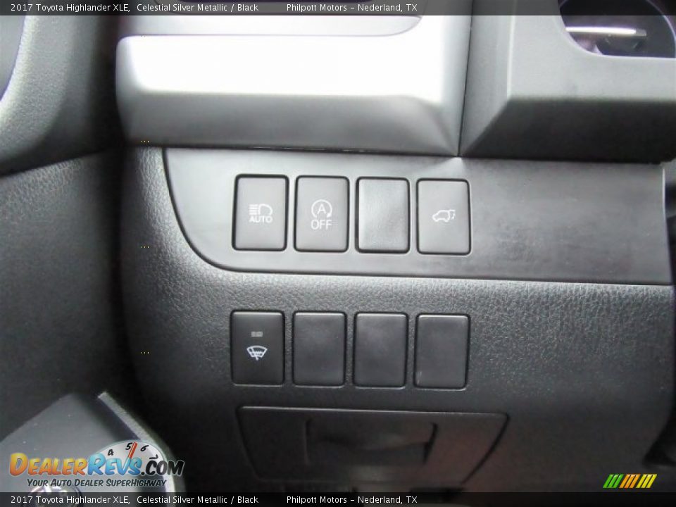 2017 Toyota Highlander XLE Celestial Silver Metallic / Black Photo #34