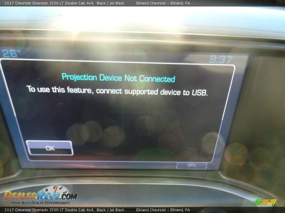 2017 Chevrolet Silverado 1500 LT Double Cab 4x4 Black / Jet Black Photo #35