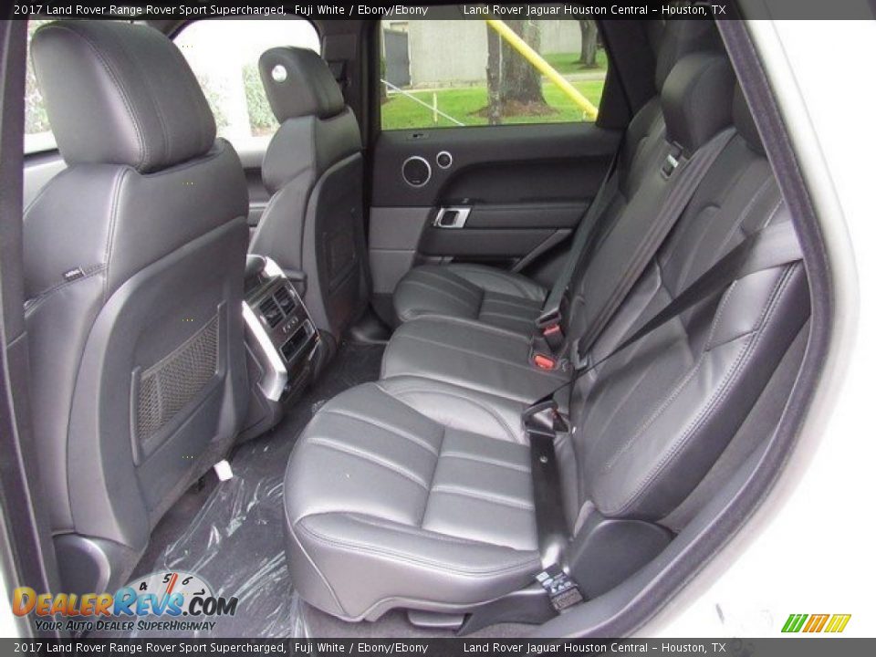 Rear Seat of 2017 Land Rover Range Rover Sport Supercharged Photo #5