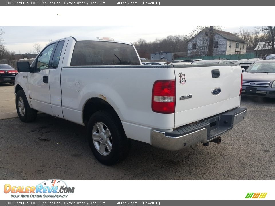 2004 Ford F150 XLT Regular Cab Oxford White / Dark Flint Photo #5