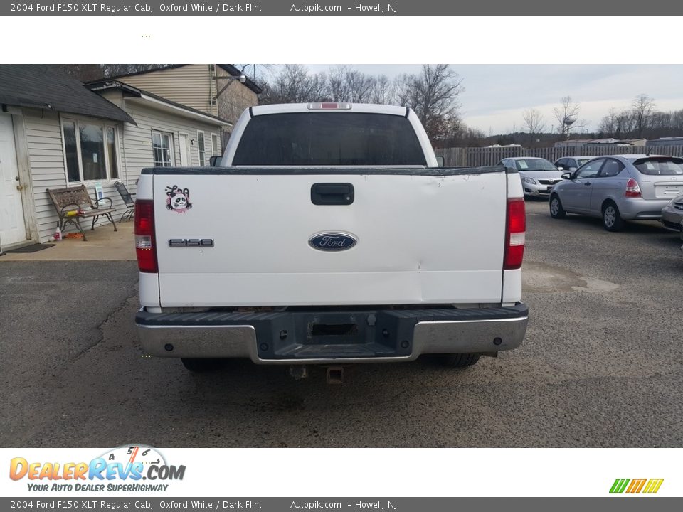 2004 Ford F150 XLT Regular Cab Oxford White / Dark Flint Photo #6