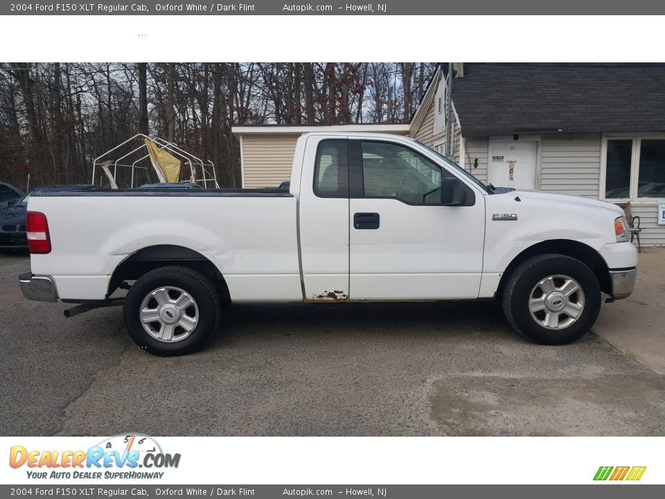 2004 Ford F150 XLT Regular Cab Oxford White / Dark Flint Photo #8