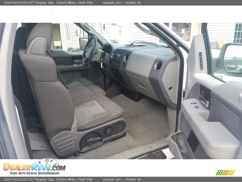 2004 Ford F150 XLT Regular Cab Oxford White / Dark Flint Photo #11