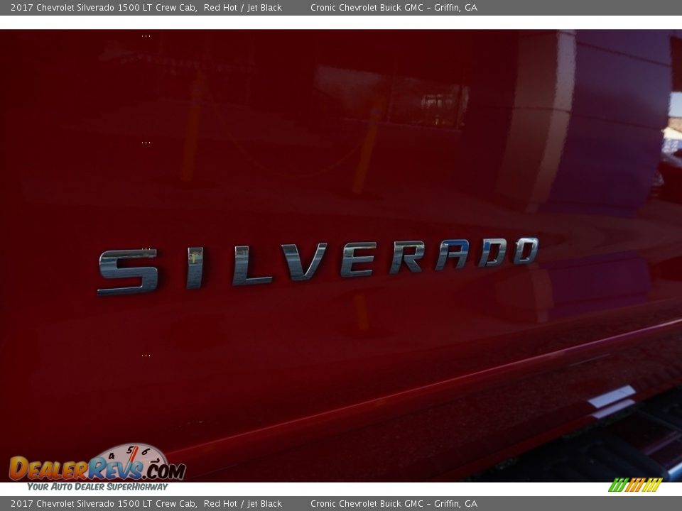2017 Chevrolet Silverado 1500 LT Crew Cab Red Hot / Jet Black Photo #11