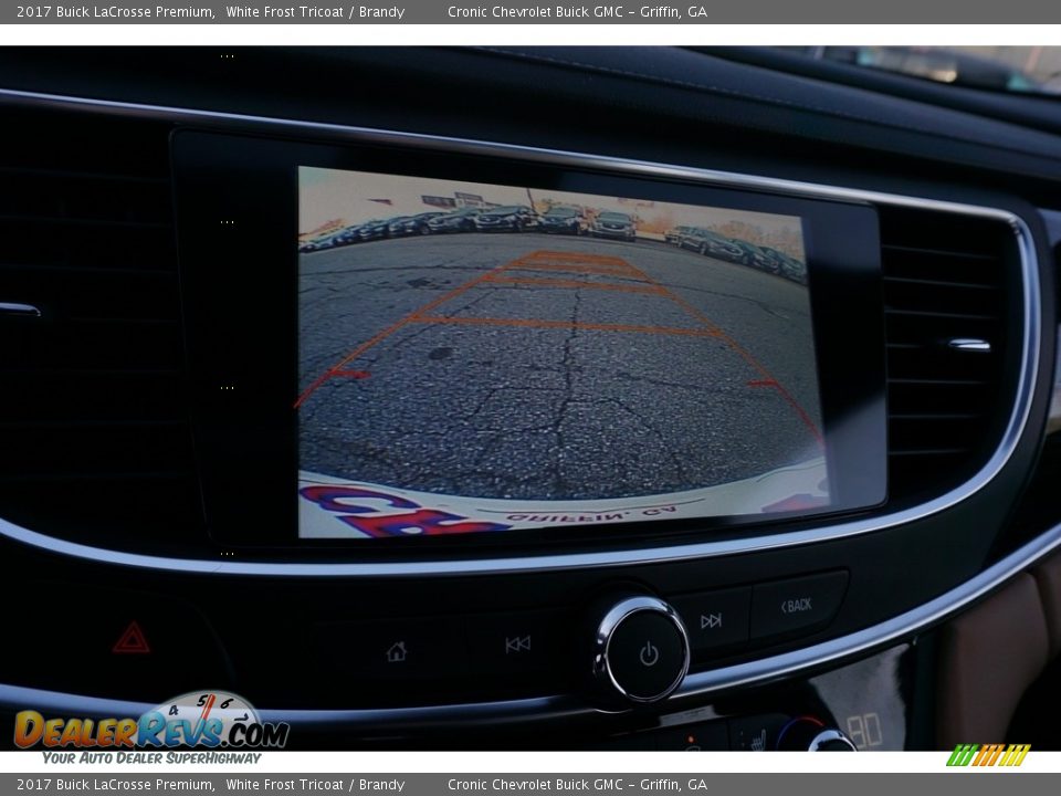 2017 Buick LaCrosse Premium White Frost Tricoat / Brandy Photo #15
