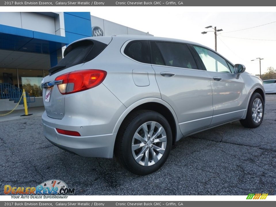 2017 Buick Envision Essence Galaxy Silver Metallic / Ebony Photo #7