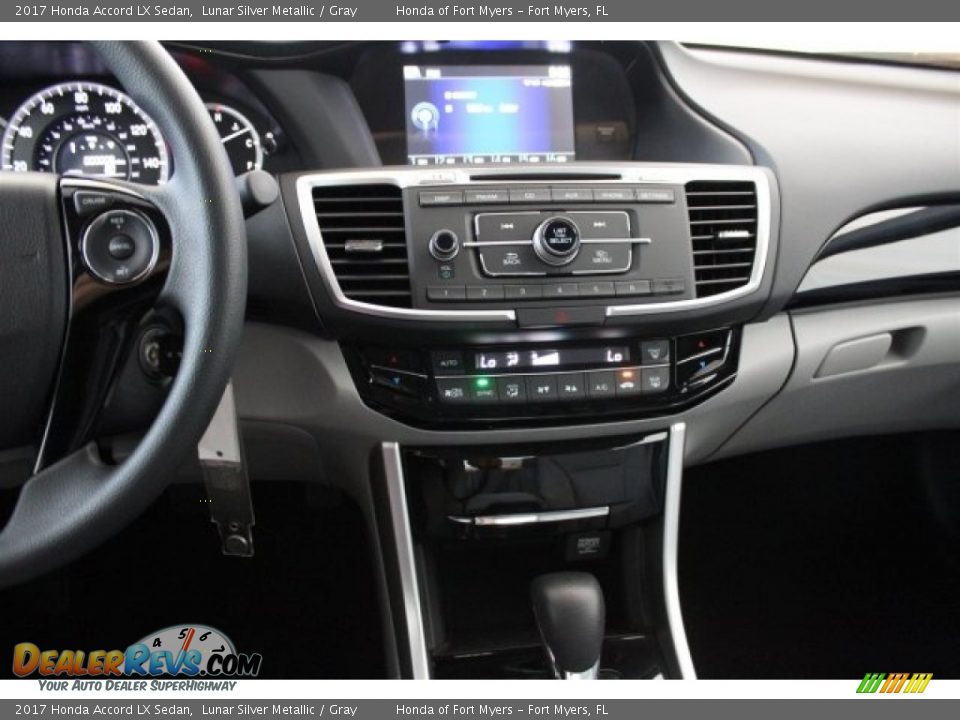 2017 Honda Accord LX Sedan Lunar Silver Metallic / Gray Photo #15