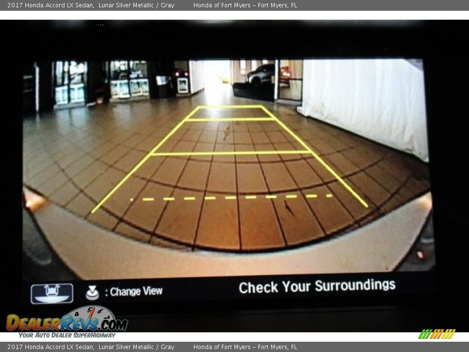 2017 Honda Accord LX Sedan Lunar Silver Metallic / Gray Photo #17