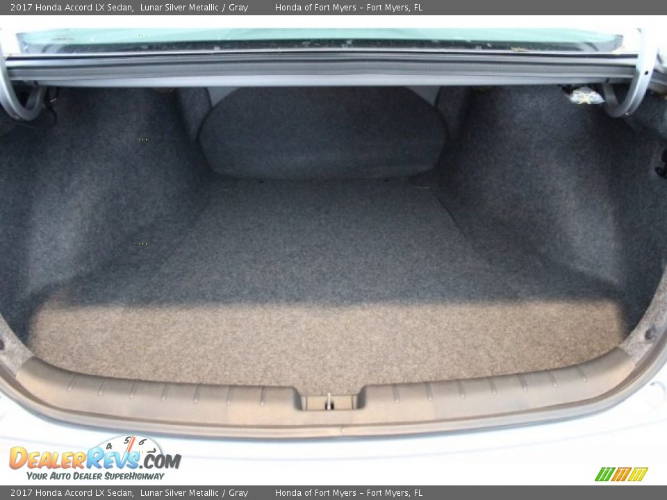 2017 Honda Accord LX Sedan Lunar Silver Metallic / Gray Photo #25