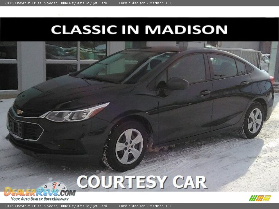 2016 Chevrolet Cruze LS Sedan Blue Ray Metallic / Jet Black Photo #1