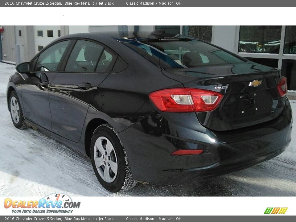2016 Chevrolet Cruze LS Sedan Blue Ray Metallic / Jet Black Photo #4