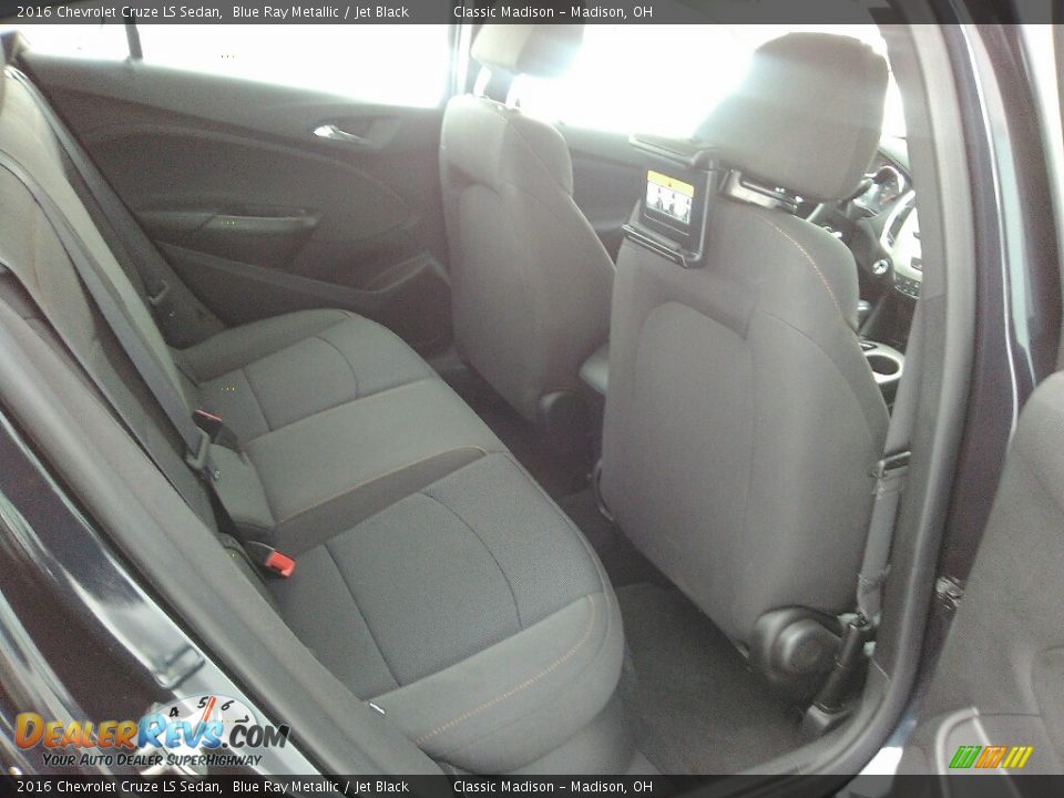 2016 Chevrolet Cruze LS Sedan Blue Ray Metallic / Jet Black Photo #14