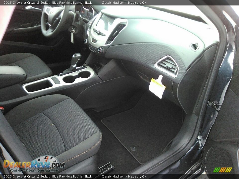 2016 Chevrolet Cruze LS Sedan Blue Ray Metallic / Jet Black Photo #15