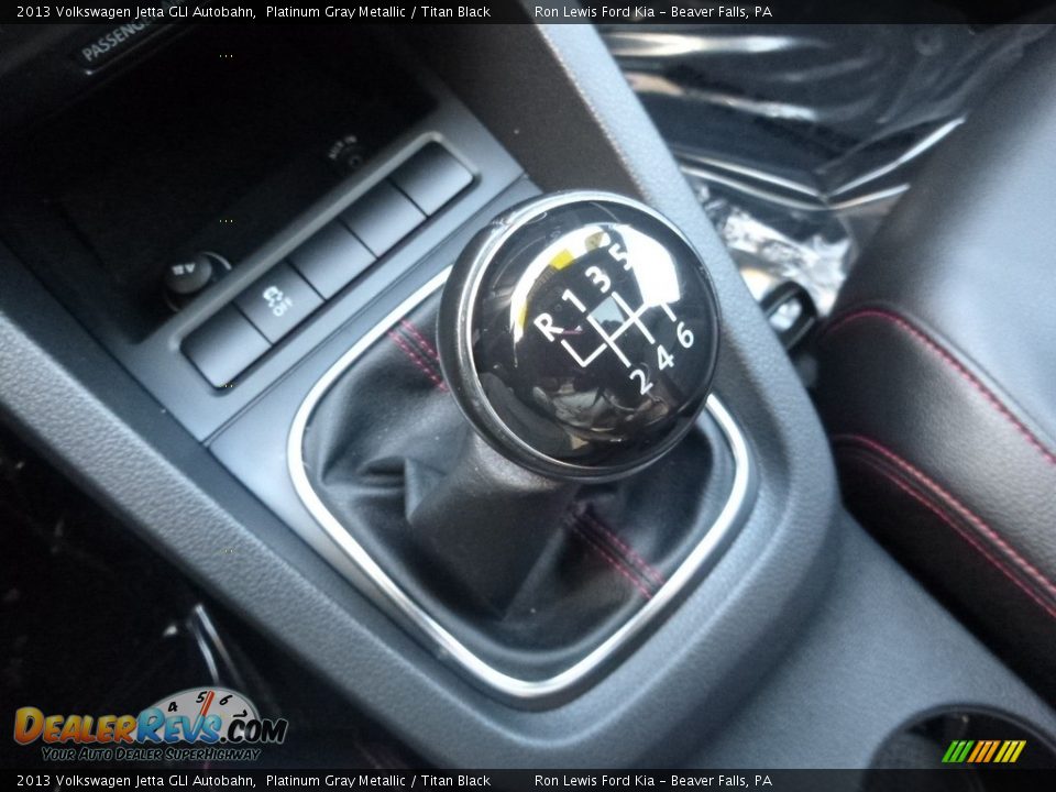 2013 Volkswagen Jetta GLI Autobahn Platinum Gray Metallic / Titan Black Photo #17
