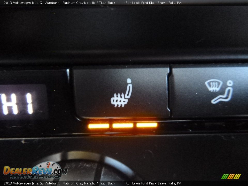 2013 Volkswagen Jetta GLI Autobahn Platinum Gray Metallic / Titan Black Photo #19