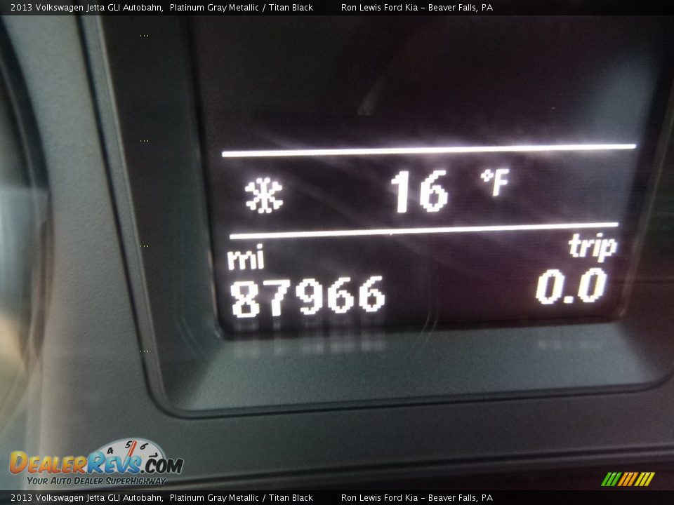 2013 Volkswagen Jetta GLI Autobahn Platinum Gray Metallic / Titan Black Photo #20