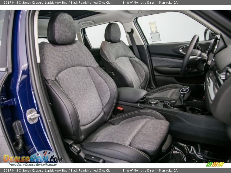 Black Pearl/Mottled Grey Cloth Interior - 2017 Mini Clubman Cooper Photo #2