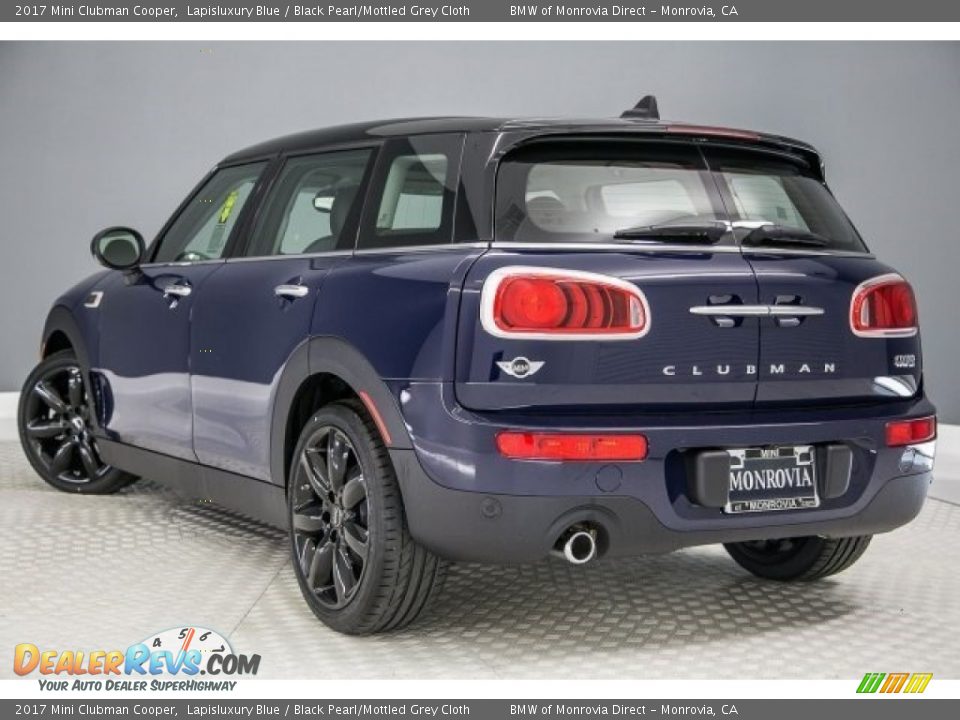 2017 Mini Clubman Cooper Lapisluxury Blue / Black Pearl/Mottled Grey Cloth Photo #3