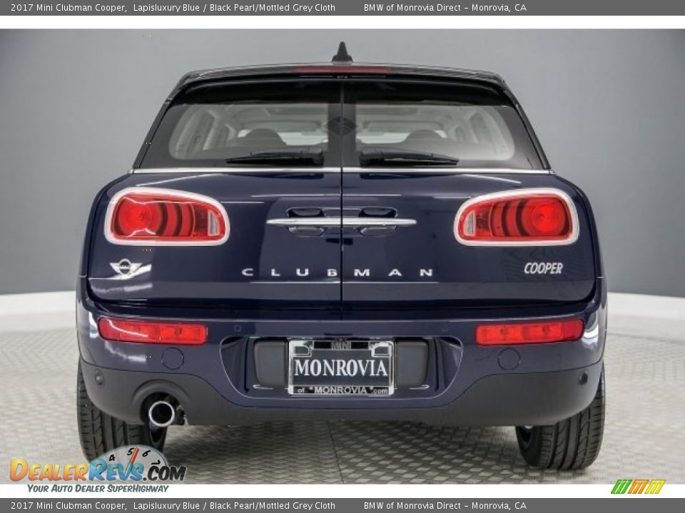 2017 Mini Clubman Cooper Lapisluxury Blue / Black Pearl/Mottled Grey Cloth Photo #4
