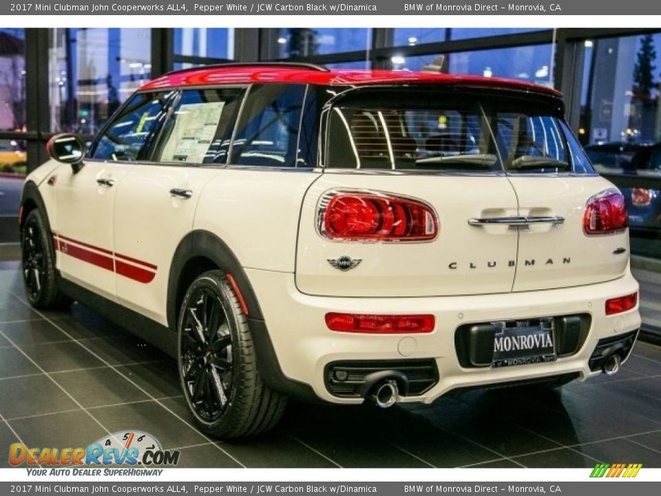 2017 Mini Clubman John Cooperworks ALL4 Pepper White / JCW Carbon Black w/Dinamica Photo #3