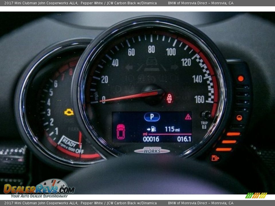 2017 Mini Clubman John Cooperworks ALL4 Gauges Photo #7