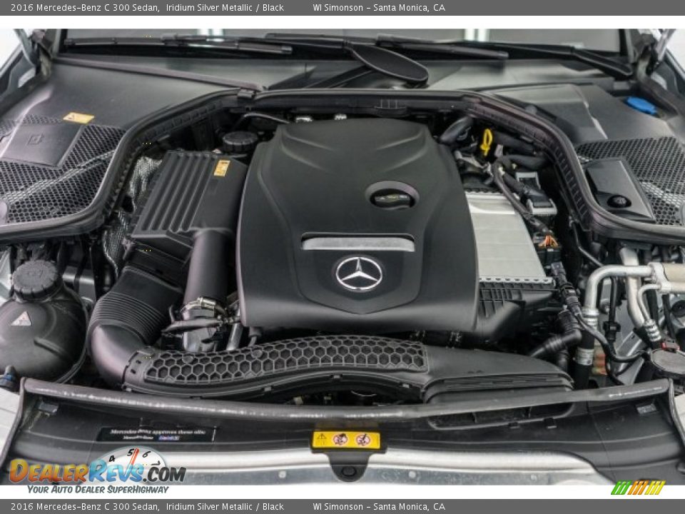 2016 Mercedes-Benz C 300 Sedan 2.0 Liter DI Turbocharged DOHC 16-Valve VVT 4 Cylinder Engine Photo #9