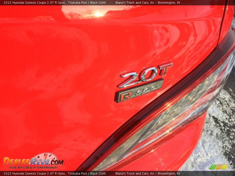 2013 Hyundai Genesis Coupe 2.0T R-Spec Tsukuba Red / Black Cloth Photo #19