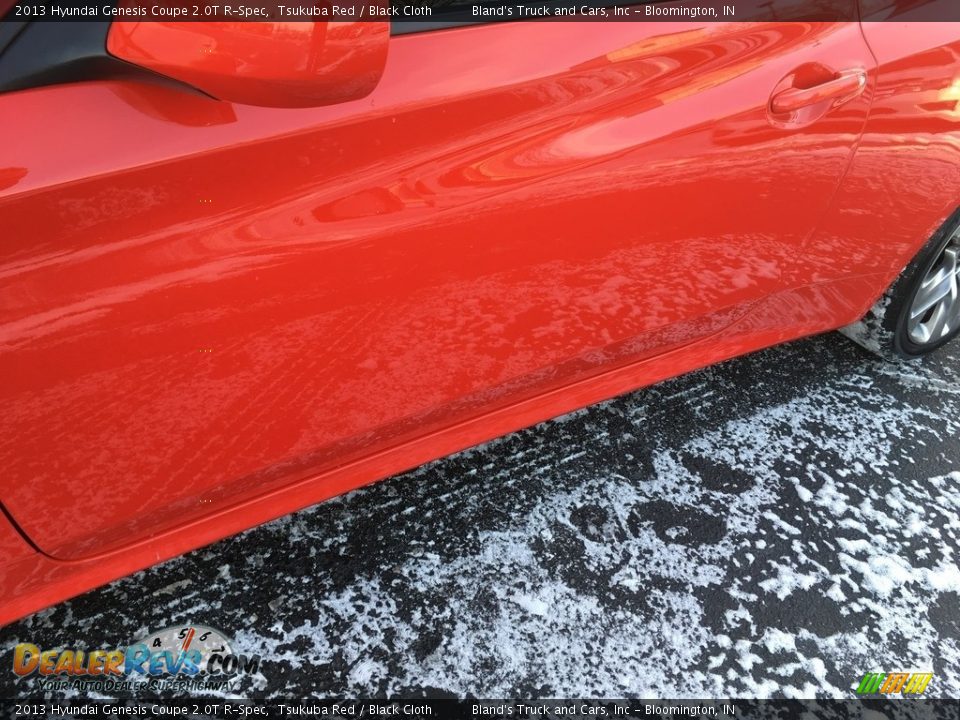 2013 Hyundai Genesis Coupe 2.0T R-Spec Tsukuba Red / Black Cloth Photo #21