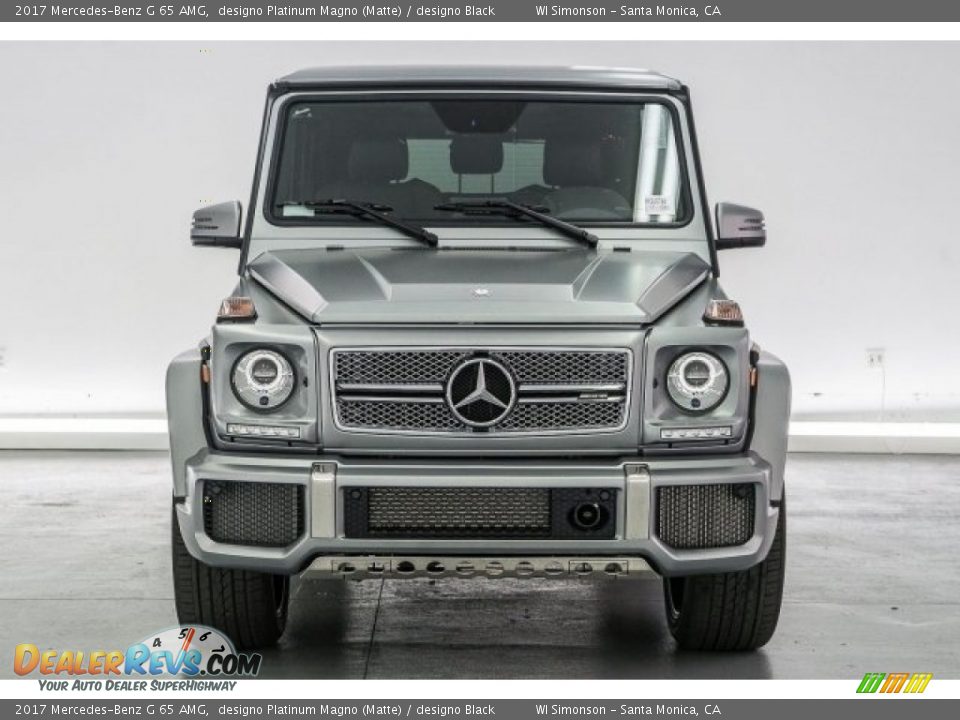 designo Platinum Magno (Matte) 2017 Mercedes-Benz G 65 AMG Photo #2