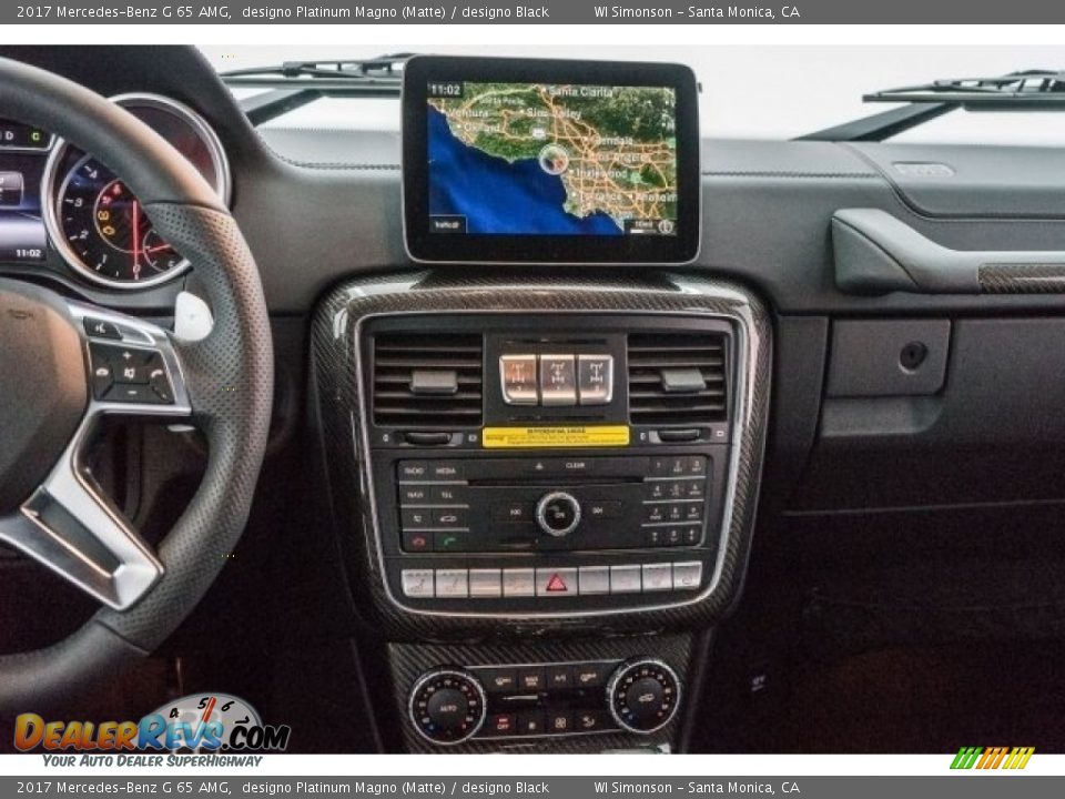 Controls of 2017 Mercedes-Benz G 65 AMG Photo #5