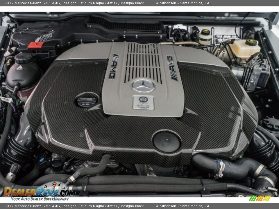 2017 Mercedes-Benz G 65 AMG 6.0 Liter AMG biturbo SOHC 36-Valve V12 Engine Photo #9