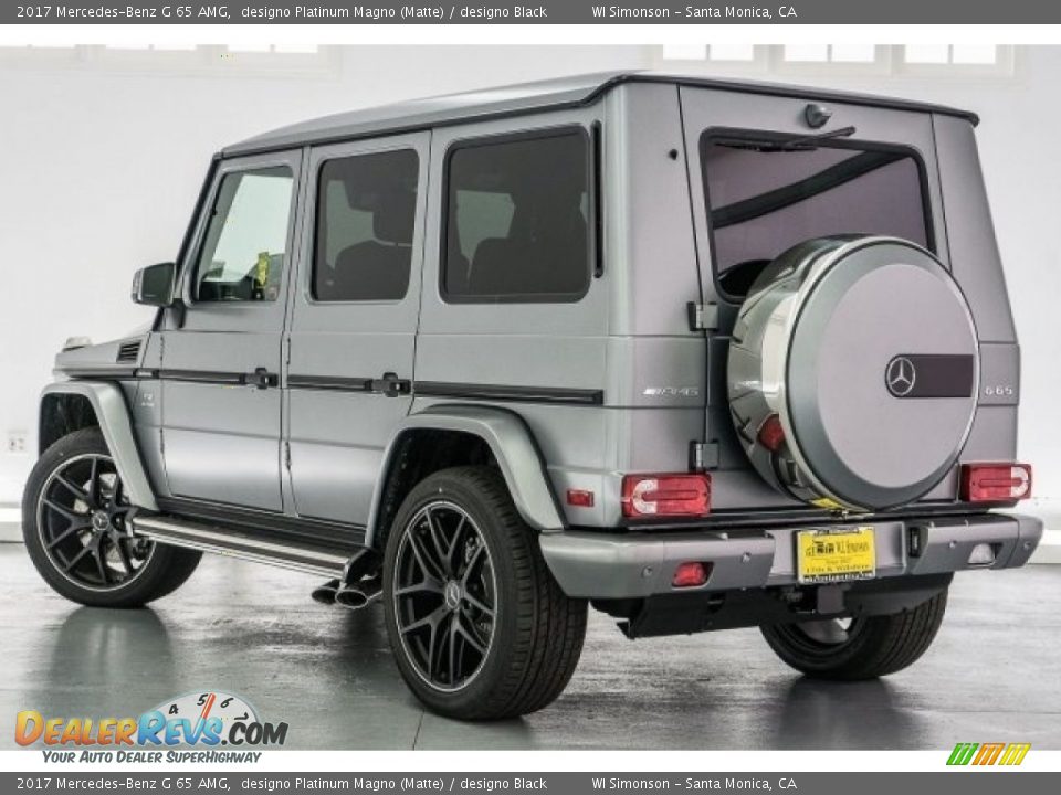 designo Platinum Magno (Matte) 2017 Mercedes-Benz G 65 AMG Photo #10