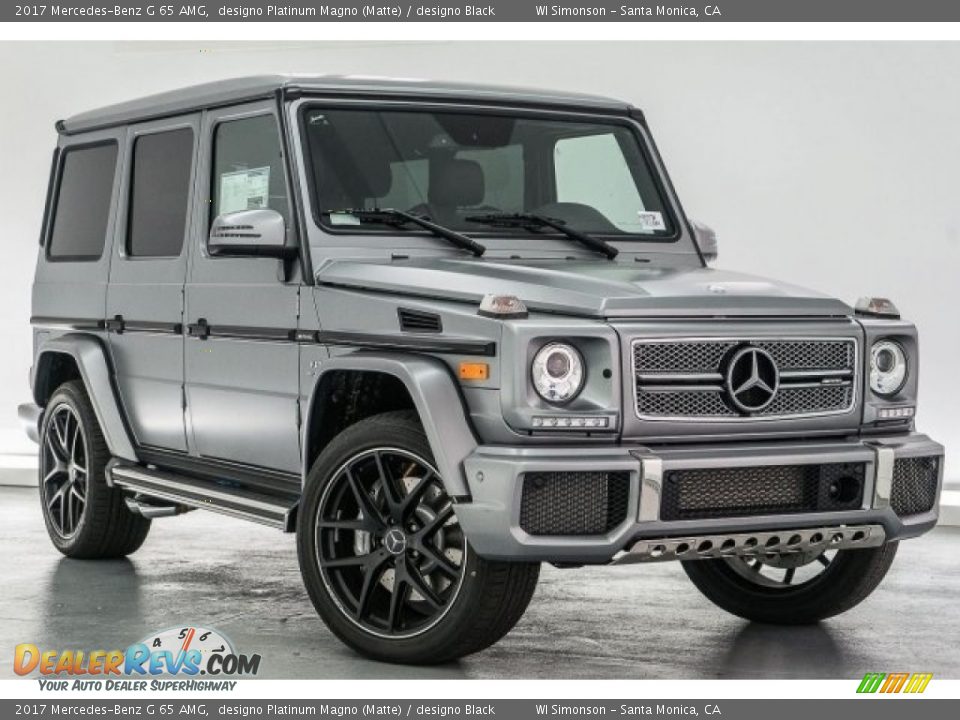 Front 3/4 View of 2017 Mercedes-Benz G 65 AMG Photo #11