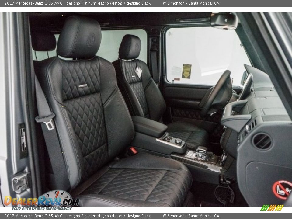 Front Seat of 2017 Mercedes-Benz G 65 AMG Photo #12