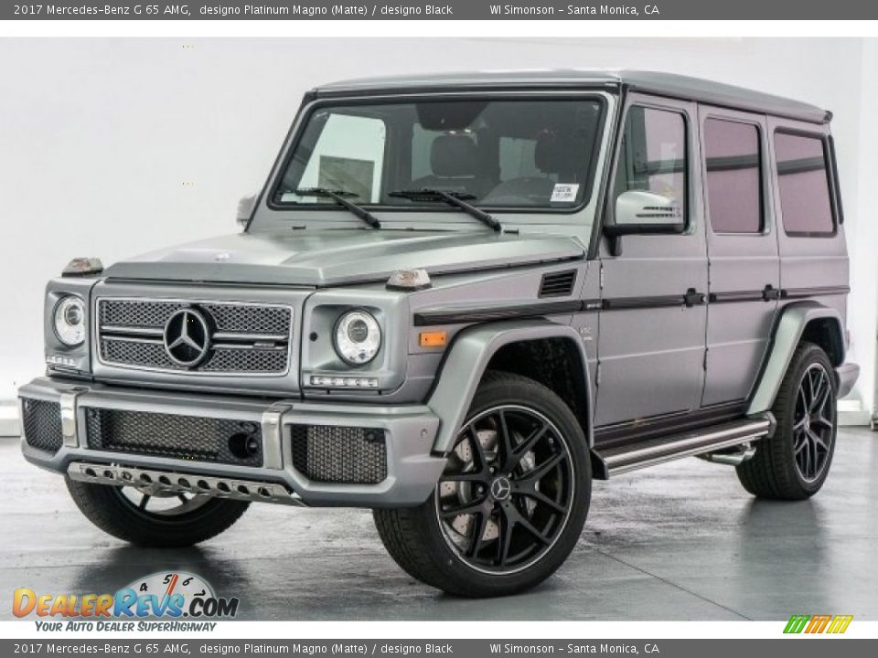 designo Platinum Magno (Matte) 2017 Mercedes-Benz G 65 AMG Photo #13