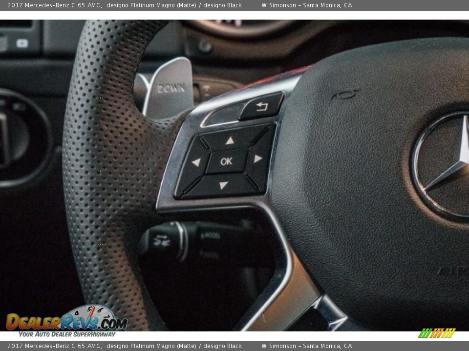 Controls of 2017 Mercedes-Benz G 65 AMG Photo #16